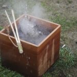 Traditional Food Preparations in cedar box