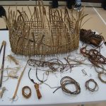 a display of cedar tools